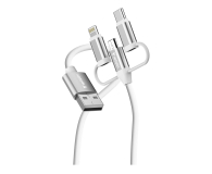 Verbatim 3-in-1 USB-A to Micro-B/USB-C/Lightning 18W 100cm - White - 1607286 - zdjęcie 2